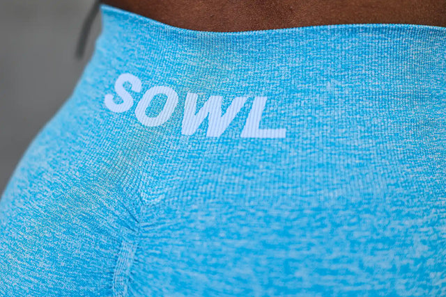 SHORT BLUE PEACH PERFECT